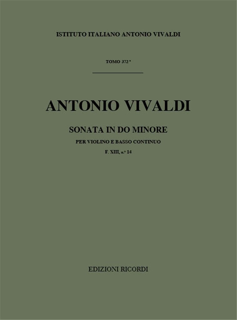 Sonata in Do Minore (C minor) Rv 6